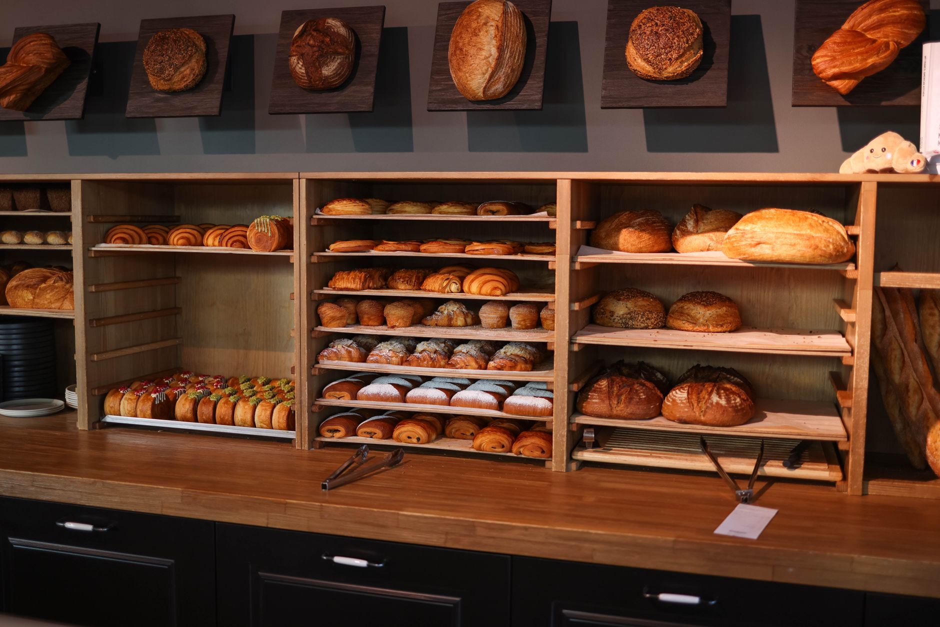 Frisches Brot aus eigener Produktion