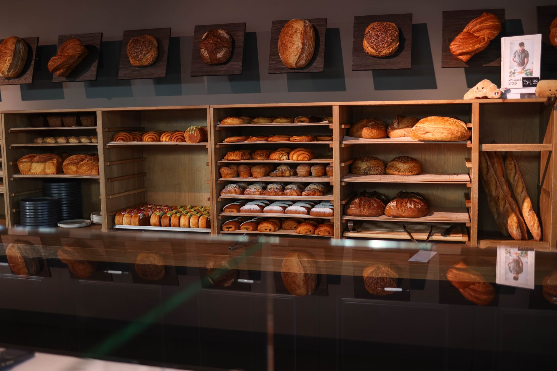 Brotlaibe im Laden