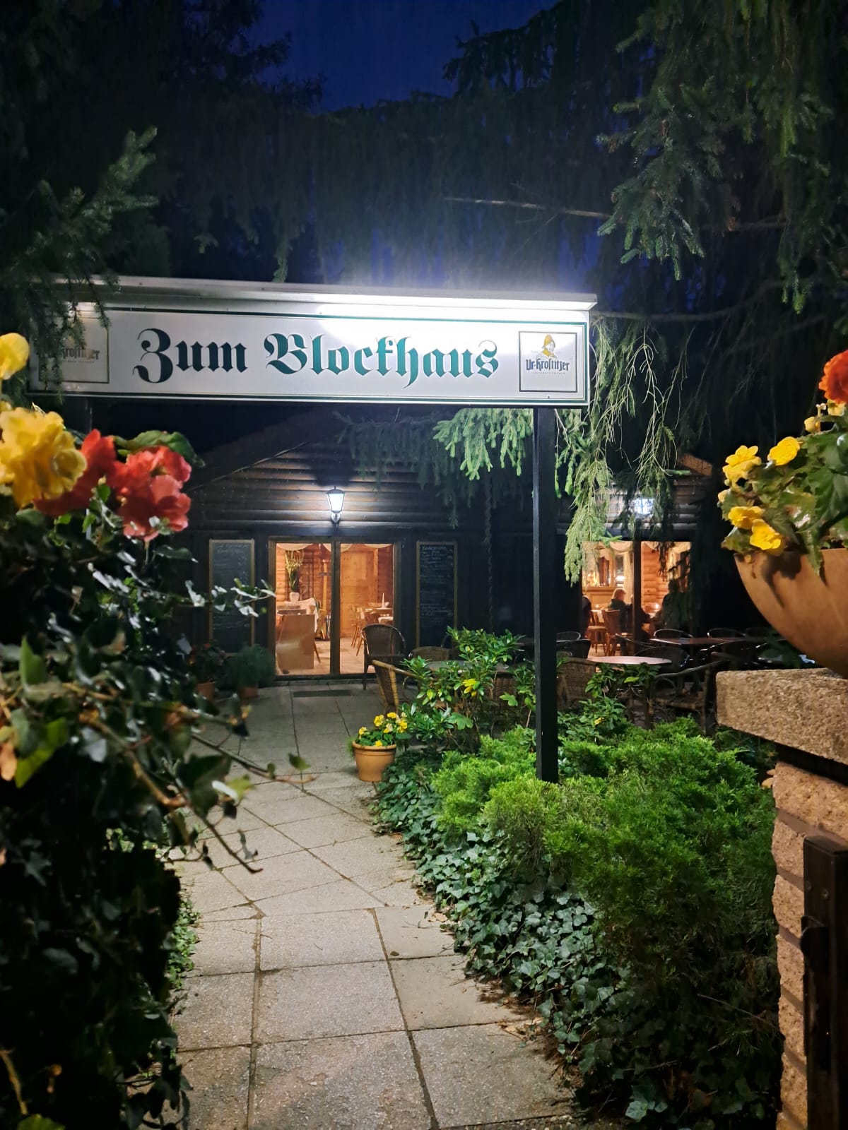 Gastraum Blockhaus